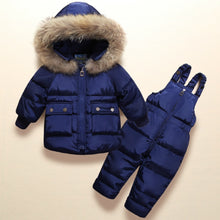 Load image into Gallery viewer, 2019 Winter Children Clothing Sets Girls Warm Duck Down Jacket for Baby Girl Clothes Children's Coat for Boy Snow Wear Kids Suit