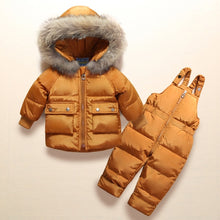 Load image into Gallery viewer, 2019 Winter Children Clothing Sets Girls Warm Duck Down Jacket for Baby Girl Clothes Children's Coat for Boy Snow Wear Kids Suit