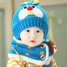 Load image into Gallery viewer, Set Baby Boy Girl Kids Winter Warm Knit Bobble Hat Beanie