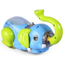 Load image into Gallery viewer, Baby Electric Rotate Elephant Puzzle Eraly Education Toy W/ Colorful Light Music