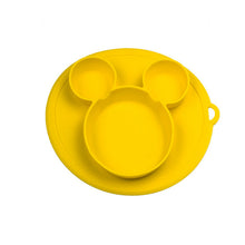 Load image into Gallery viewer, Baby silicone plate Kids Bowl Plates baby feeding silicone bowl baby silica gel dishes kids tableware