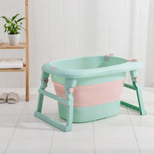Load image into Gallery viewer, Baby folding tub child swimming pool  large size family can sit baby baby play water to'y