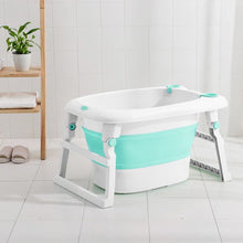 Load image into Gallery viewer, Baby folding tub child swimming pool  large size family can sit baby baby play water to'y