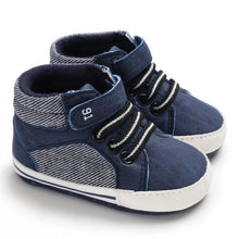 Load image into Gallery viewer, Baby Boy Shoes New Classic Canvas Newborn Baby shoes