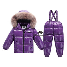 Load image into Gallery viewer, Orangemom Russia Winter children's clothing sets , girls clothes for new year's Eve boys parka kids  jackets coat down snow wear