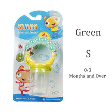 Load image into Gallery viewer, Fresh Food Nibbler Baby Pacifiers Feeder Kids Fruit Feeder