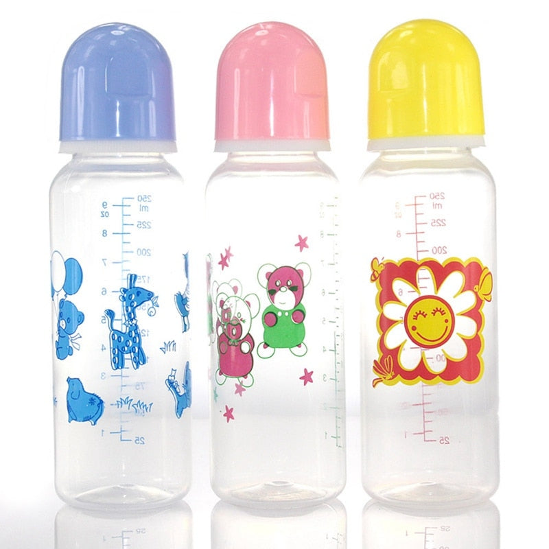 Baby Bottle Infant Newborn Children Learn Feeding Drinking