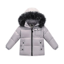 Load image into Gallery viewer, 2019 winter jacket parka for boys coats ,90% down girls jackets children&#39;s clothing snow wear kids outerwear toddler boy clothes