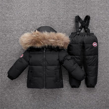 Load image into Gallery viewer, OLEKID 2019 Baby Winter Snowsuit Warm Down Jacket Overalls Infant Girl Clothes Set 1-4 Years Kids Toddler Boys Jumpsuit Suit