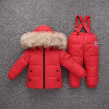 Load image into Gallery viewer, OLEKID 2019 Baby Winter Snowsuit Warm Down Jacket Overalls Infant Girl Clothes Set 1-4 Years Kids Toddler Boys Jumpsuit Suit