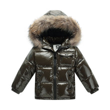 Load image into Gallery viewer, 2019 winter jacket parka for boys coats ,90% down girls jackets children&#39;s clothing snow wear kids outerwear toddler boy clothes