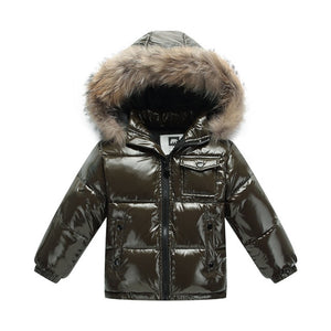 2019 winter jacket parka for boys coats ,90% down girls jackets children's clothing snow wear kids outerwear toddler boy clothes