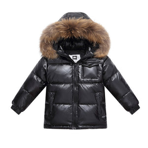 2019 winter jacket parka for boys coats ,90% down girls jackets children's clothing snow wear kids outerwear toddler boy clothes