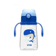 Load image into Gallery viewer, Silica gel Feeding Bottles Cups For Babies Water Milk Bottle Baby Feeding Bottle Infant Training With Handle Cups
