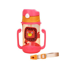 Load image into Gallery viewer, Silica gel Feeding Bottles Cups For Babies Water Milk Bottle Baby Feeding Bottle Infant Training With Handle Cups