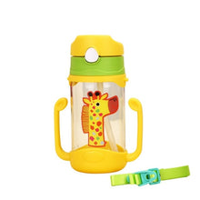 Load image into Gallery viewer, Silica gel Feeding Bottles Cups For Babies Water Milk Bottle Baby Feeding Bottle Infant Training With Handle Cups