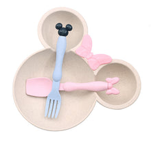 Load image into Gallery viewer, fork Feeding Food Tableware Cartoon Kid Dishes