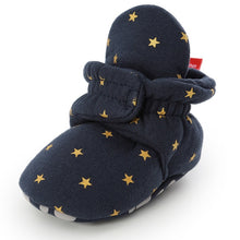 Load image into Gallery viewer, Newborn Baby Socks Shoes Boy Girl Star Toddler First Walkers