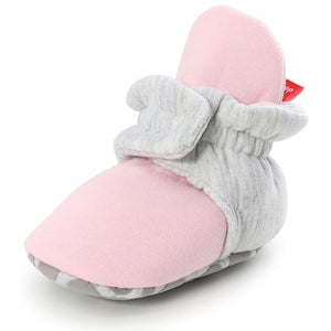 Newborn Baby Socks Shoes Boy Girl Star Toddler First Walkers