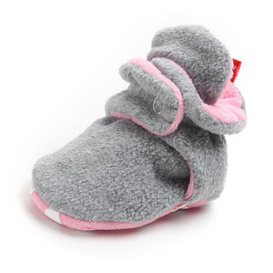 Newborn Baby Socks Shoes Boy Girl Star Toddler First Walkers