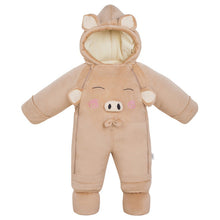 Load image into Gallery viewer, -30 degrees cold Winter warm Down cotton Clothing 2018 New Boy Girl Newborn Coat Parka Romper Baby wear Clothes Snowsuit Costume