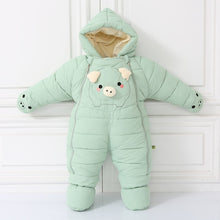 Load image into Gallery viewer, -30 degrees cold Winter warm Down cotton Clothing 2018 New Boy Girl Newborn Coat Parka Romper Baby wear Clothes Snowsuit Costume