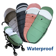 Load image into Gallery viewer, Universal baby stroller accessories Winter socks Sleep Bag Windproof Warm Sleepsack Baby Pushchair Footmuff For Babyzen yoyo