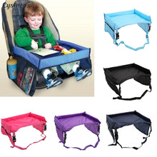 Load image into Gallery viewer, Baby Car Seat Tray Stroller Kids Toy Food Water Holder Desk Children