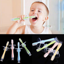 Load image into Gallery viewer, Baby Infants Kids Soft Safe Bendable Teether Training Mitten Teething Toothbrush Brush Dental Care DropShip