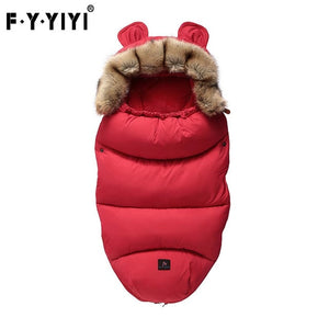 Baby Sleeping Bag Infant Stroller Sleeping Bag Spring Winter Warm Sleepsacks Robe 0-24 Months Infant Thick Warm Envelopes