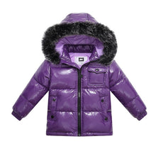 Load image into Gallery viewer, 2019 winter jacket parka for boys coats ,90% down girls jackets children&#39;s clothing snow wear kids outerwear toddler boy clothes