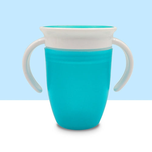 Degrees Rotated Baby Learning Drinking Cup with Double