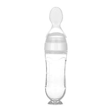 Load image into Gallery viewer, Silica gel Feeding Bottles Cups For Babies Water Milk Bottle Baby Feeding Bottle Infant Training With Handle Cups