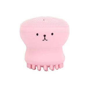 Silicone Small Octopus Wash Brush Silicone Beauty Cleaning Brush