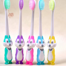 Load image into Gallery viewer, New High Quality Baby Cartoon Shape Soft Toothbrush