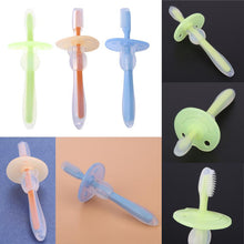 Load image into Gallery viewer, Kids Soft Silicone Training Toothbrush Baby Children