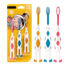 Load image into Gallery viewer, Set Soft Baby Toothbrush Cute Cartoon Baby Kids