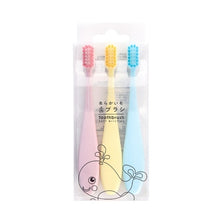 Load image into Gallery viewer, Set Soft Baby Toothbrush Cute Cartoon Baby Kids