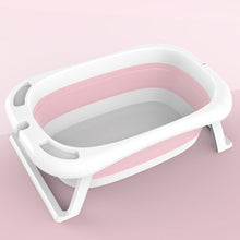 Load image into Gallery viewer, Baby ShowerTubs Multifunctional Folding Bathtub For Children Seatable Reclining Enlarged with Water Thermometer Kids Bathtub