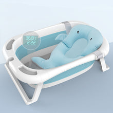 Load image into Gallery viewer, Baby ShowerTubs Multifunctional Folding Bathtub For Children Seatable Reclining Enlarged with Water Thermometer Kids Bathtub