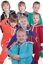 Load image into Gallery viewer, Nordic Way Overalls Hooded Zip Onesies Jumpsuit Children One Piece Unisex Romper Kid Tracksuit
