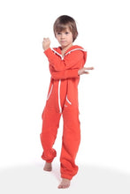 Load image into Gallery viewer, Nordic Way Overalls Hooded Zip Onesies Jumpsuit Children One Piece Unisex Romper Kid Tracksuit