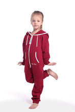 Load image into Gallery viewer, Nordic Way Overalls Hooded Zip Onesies Jumpsuit Children One Piece Unisex Romper Kid Tracksuit