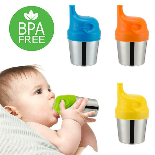 Baby Drinkware Stainless Steel Sippy Cups