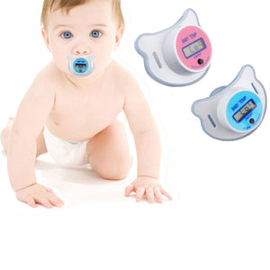 ZOSS Brand Electronic Baby Pacifier Thermometer Blue Medical