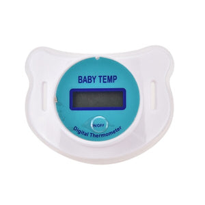 ZOSS Brand Electronic Baby Pacifier Thermometer Blue Medical