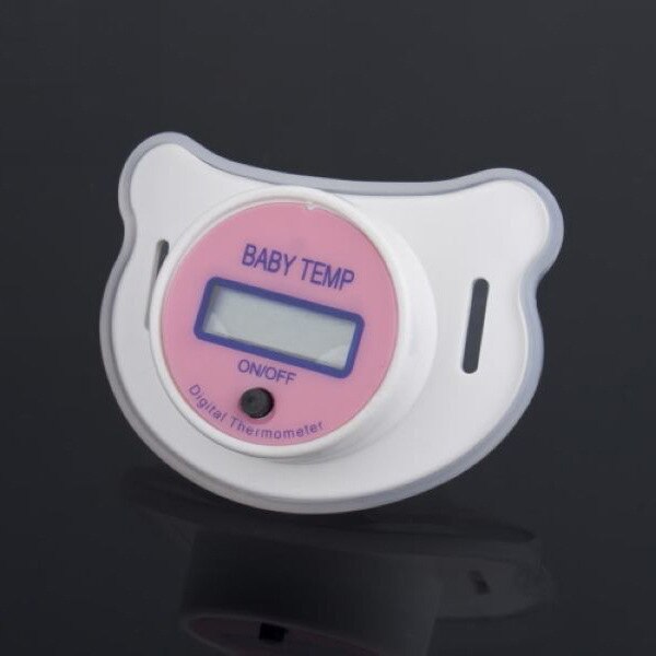 ZOSS Brand Electronic Baby Pacifier Thermometer Blue Medical