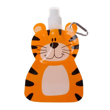 Load image into Gallery viewer, 360ml Eco Friendly Foldable Cartoon Baby Water Feeding Bag Cups Travel Drink Bottle Safe for Kids