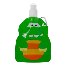 Load image into Gallery viewer, 360ml Eco Friendly Foldable Cartoon Baby Water Feeding Bag Cups Travel Drink Bottle Safe for Kids