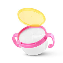 Load image into Gallery viewer, Baby Snacks Bowl Children Kids Food Storage Dishes Anti Spill 360 Rotate Baby Solid Feeding Plate Tableware Baby Feeding Stuff